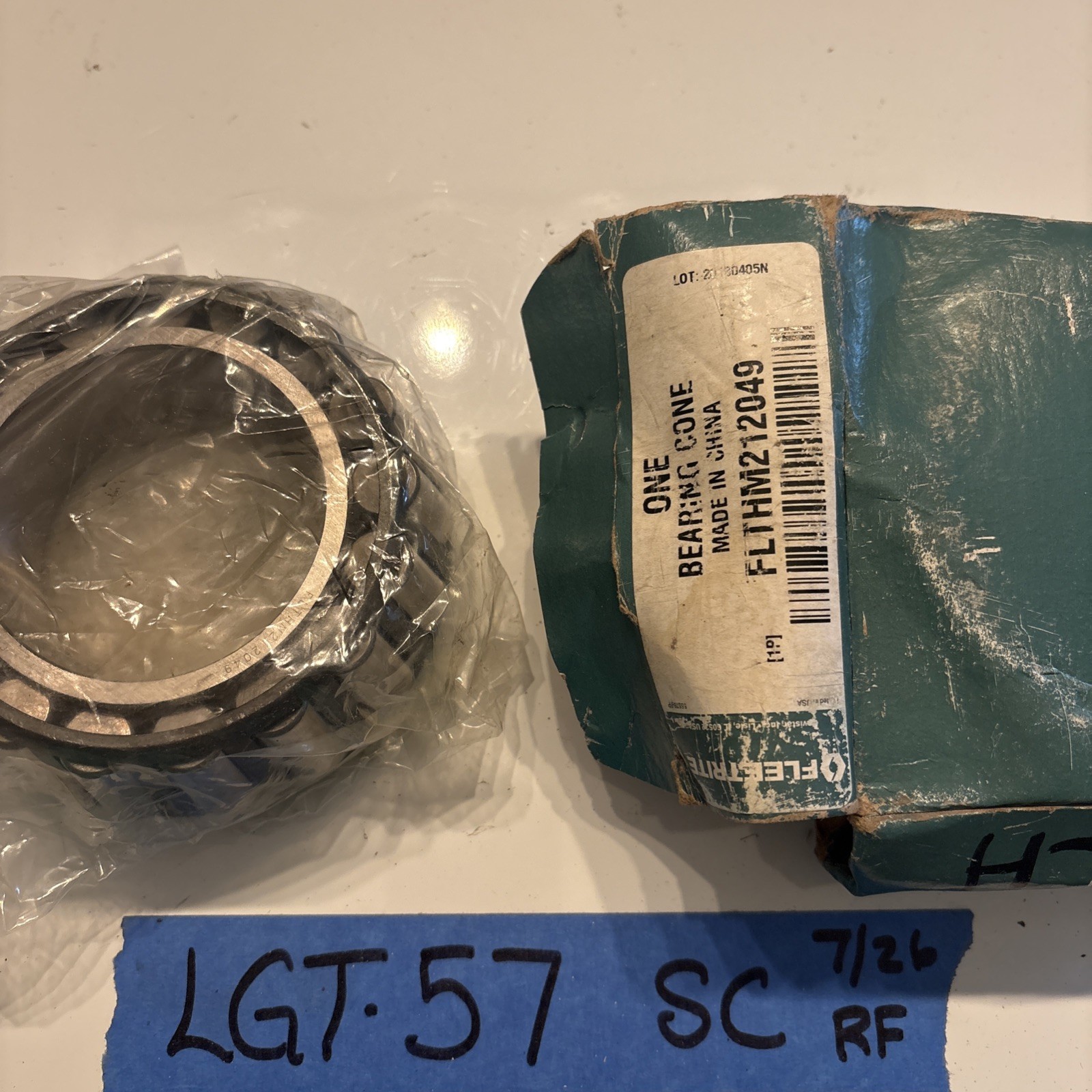 Genuine Fleetrite FLTHM212049 Tapered Roller Bearing Cone New old Stock