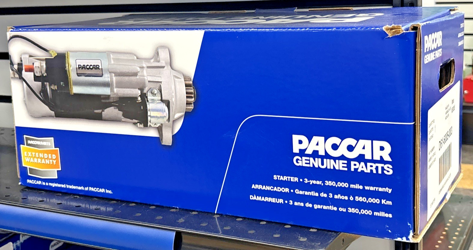 ~ NEW GENUINE PACCAR OEM HEAVY DUTY STARTER for MX EPA13 ENGINE~ PART # D61-1012