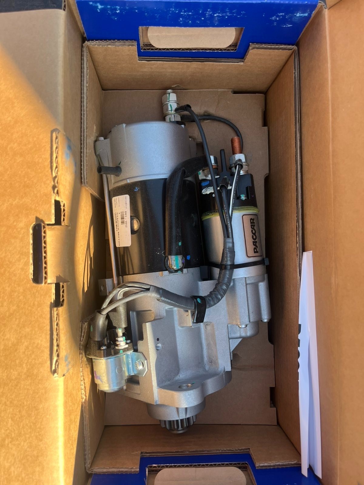 Genuine Paccar OEM Heavy Duty Starter for MX EPA13 Engine PART # D61-1012 | OE