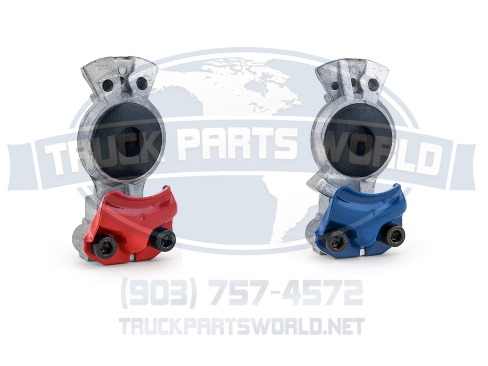 New Aluminum Glad Hands – 1 Pair sloan 441015 441016 Red and blue set