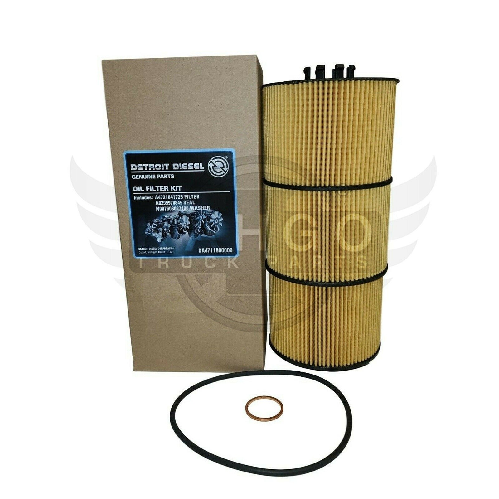 Genuine DETROIT FILTER,OIL DDE A4711800009, A4711800209