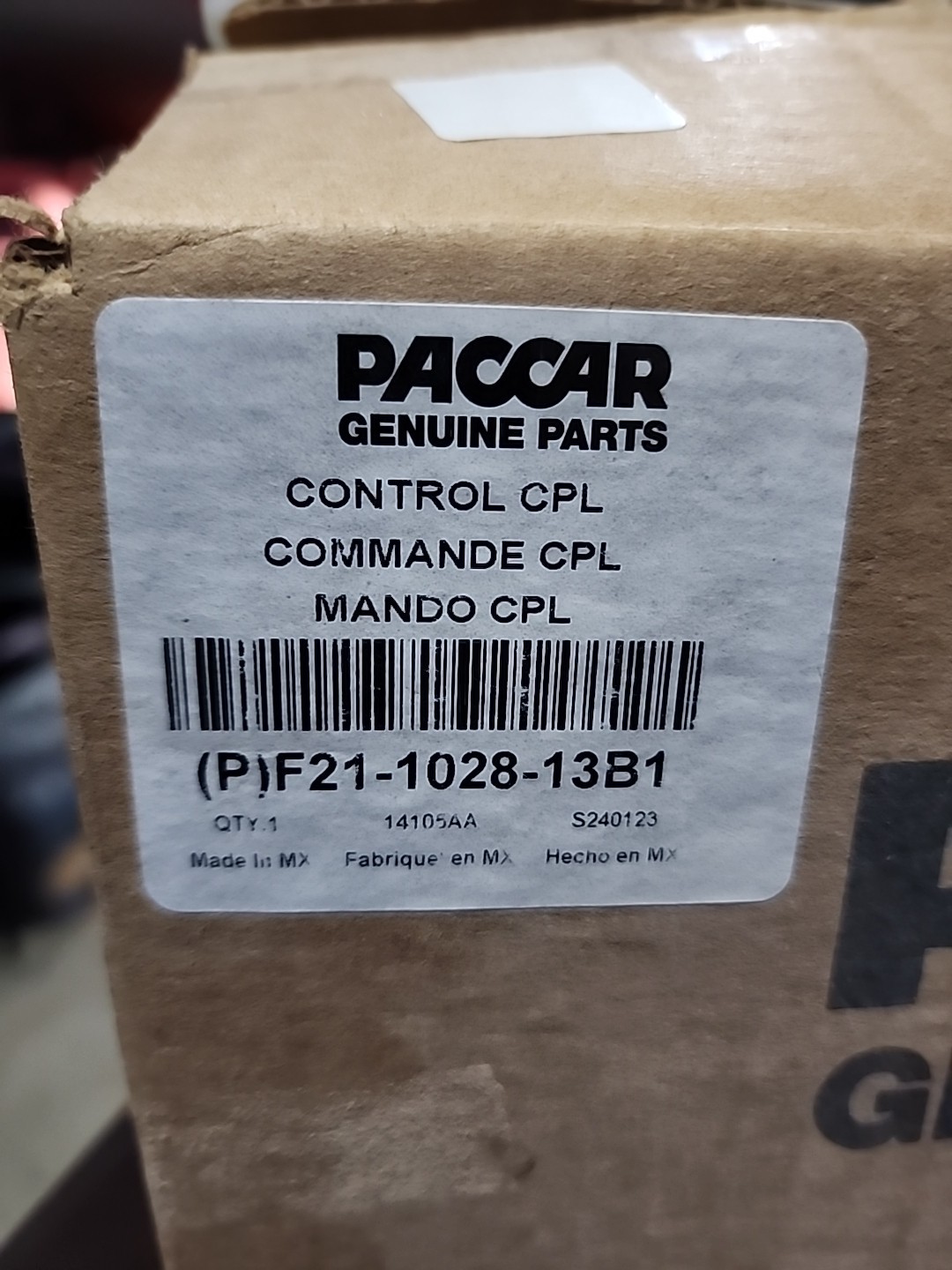 New OEM PACCAR AC CONTROL HEAD ASSEMBLY For T680 & T880 OEM PART# F21-1028-13B1