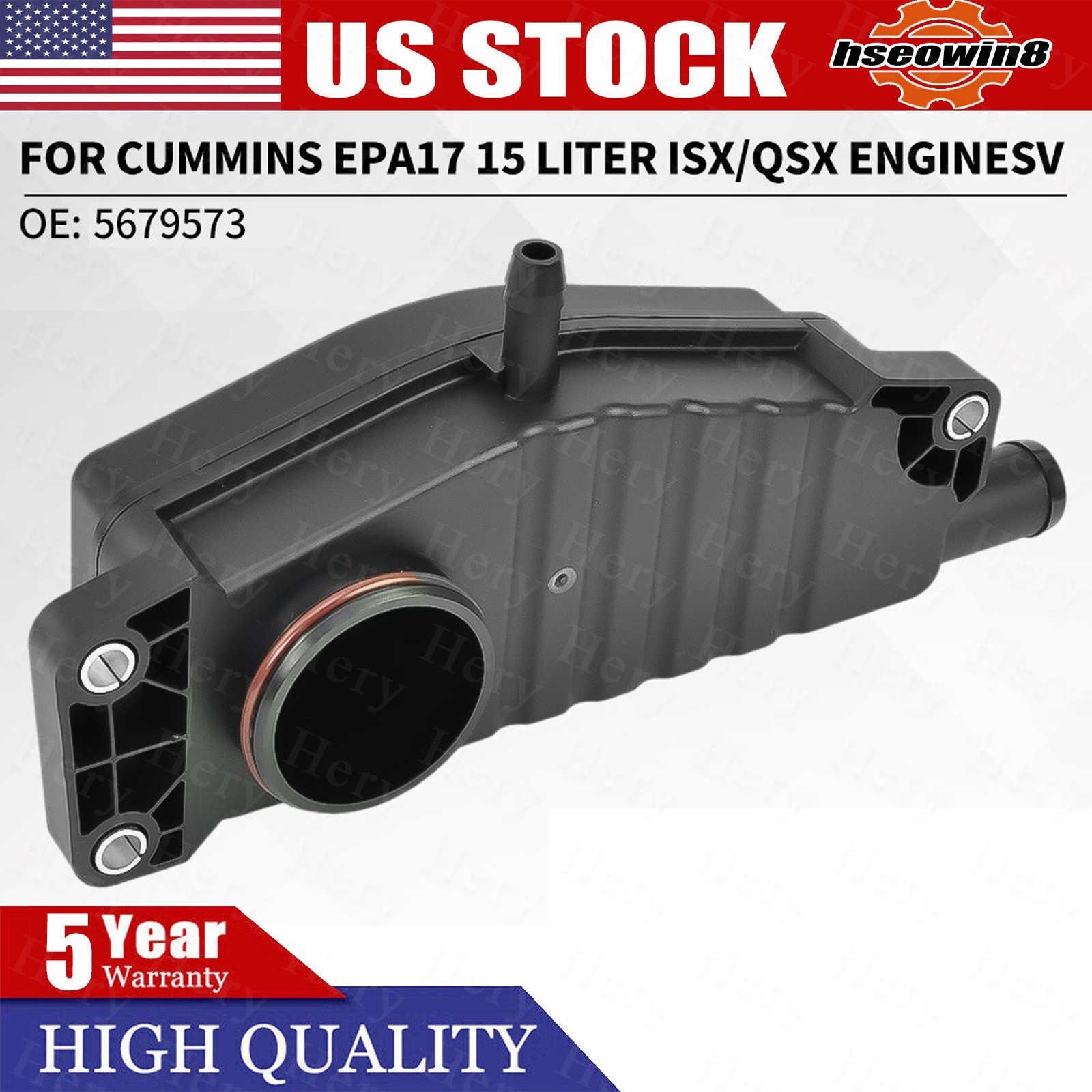US 4974922 Crankcase Breather For Cummins X15 XPI Engine 5679573 5417366 NEW
