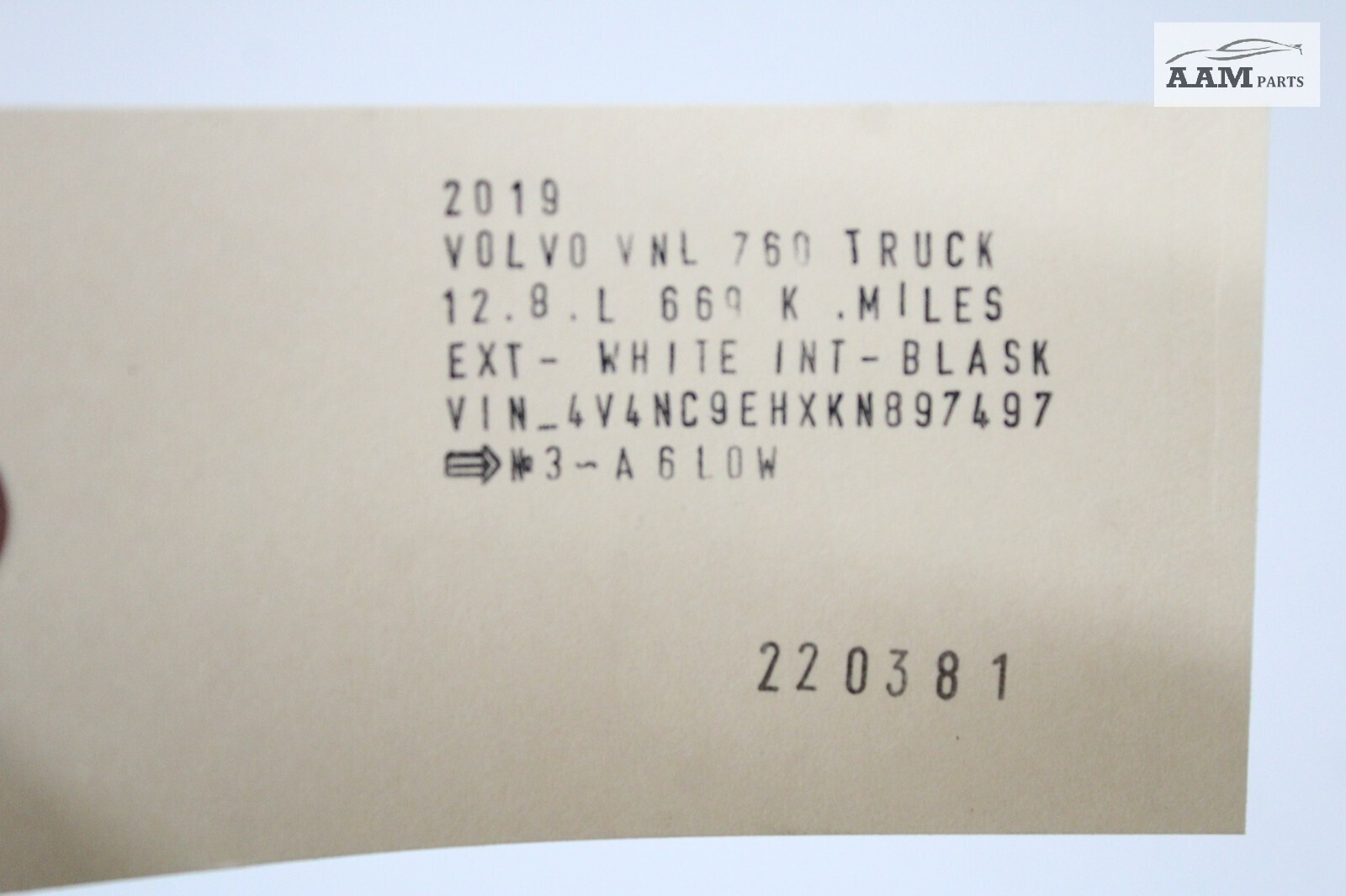 2019-2023 VOLVO VNL 760 D13 TRUCK SLEEPER BUNK NET HOLDER BELT LATCH OEM