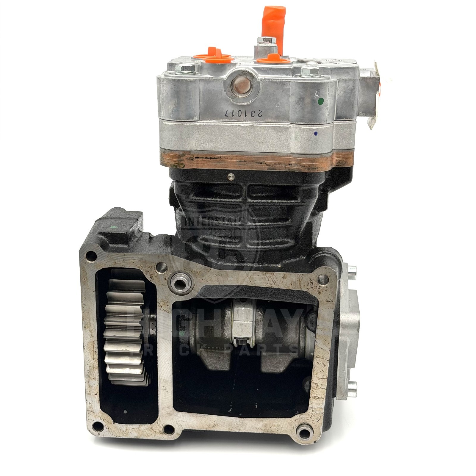 K075155 GENUINE OEM INTERNATIONAL NAVISTAR MAXXFORCE 13 AIR COMPRESSOR 11-15