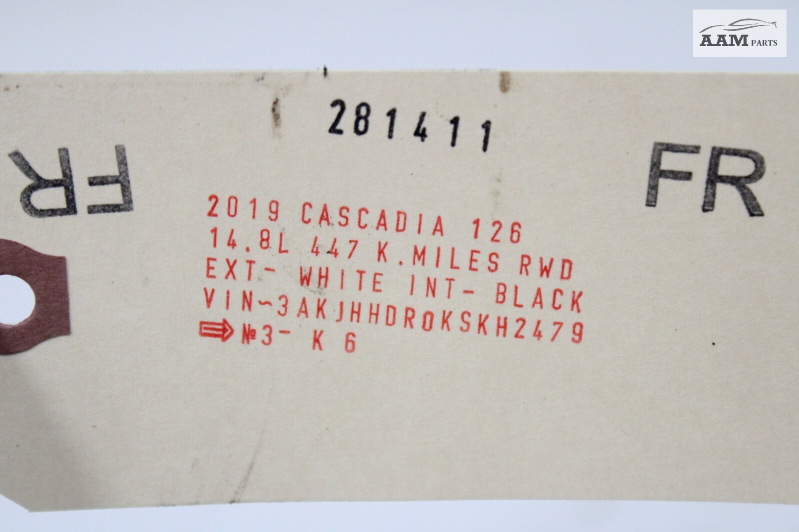 2018-2024 FREIGHTLINER CASCADIA FRONT RIGHT SIDE AXLE SPACER 16-15105-035 OEM