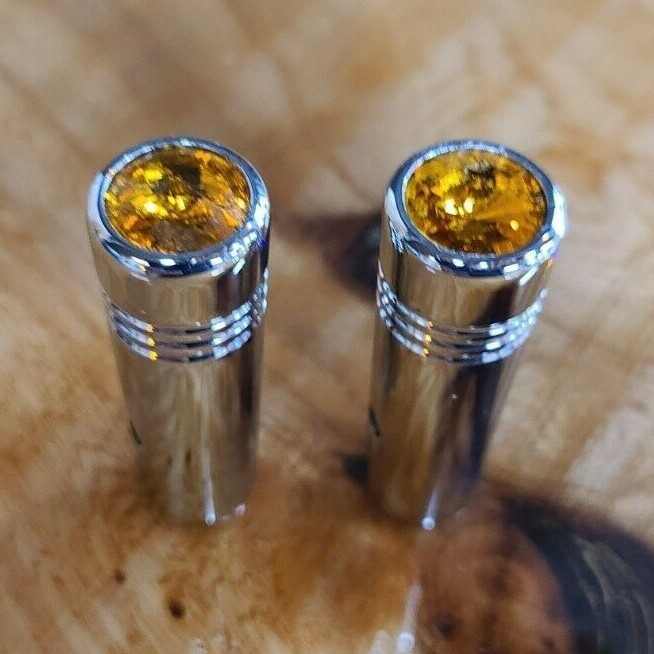 Toggle switch extension 1-7/8″ amber jewel chrome aluminium all Kenworths 92870