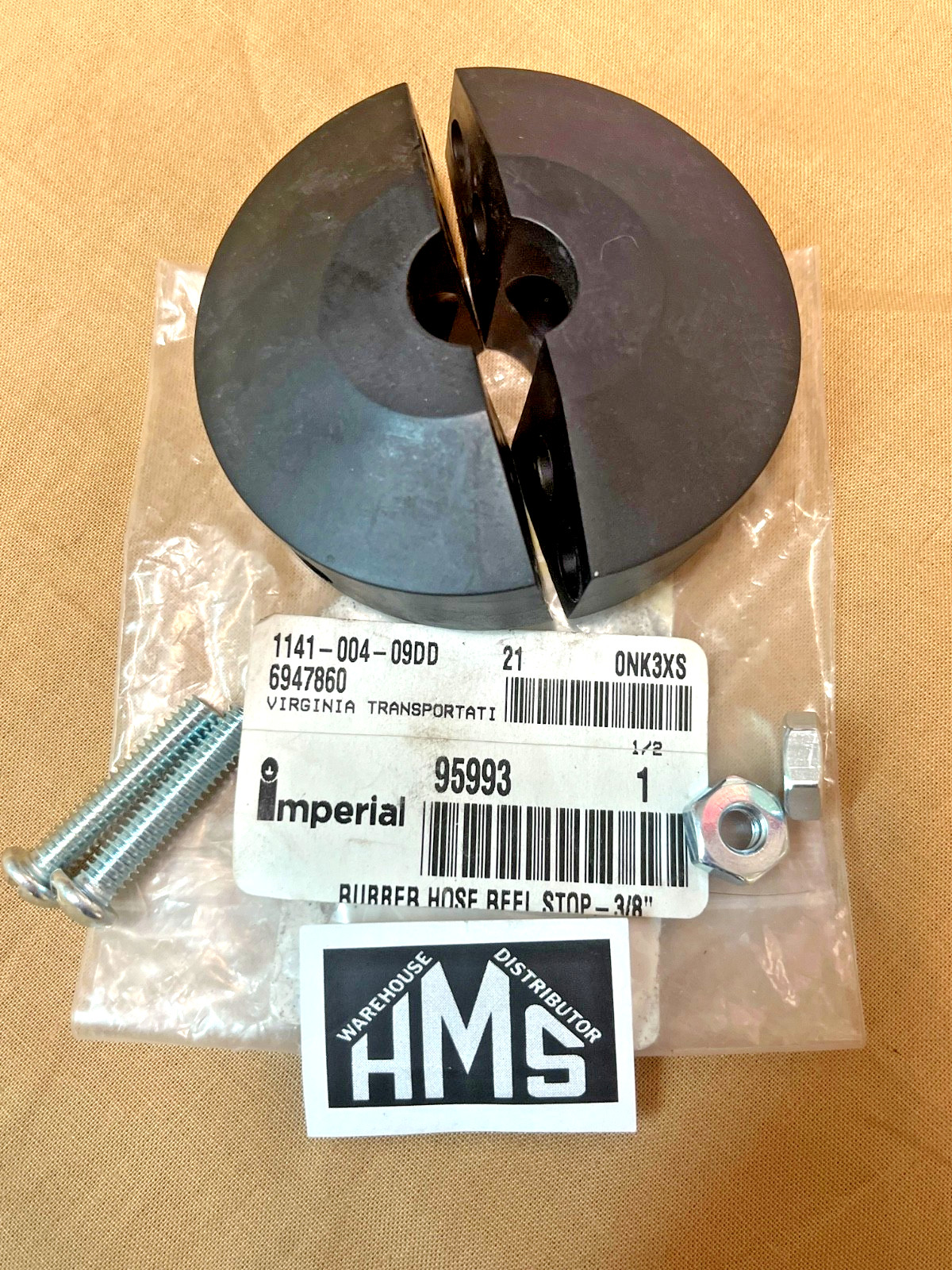 95993 – 1141-004-09DD IMPERIAL RUBBER HOSE REEL STOP 3/8