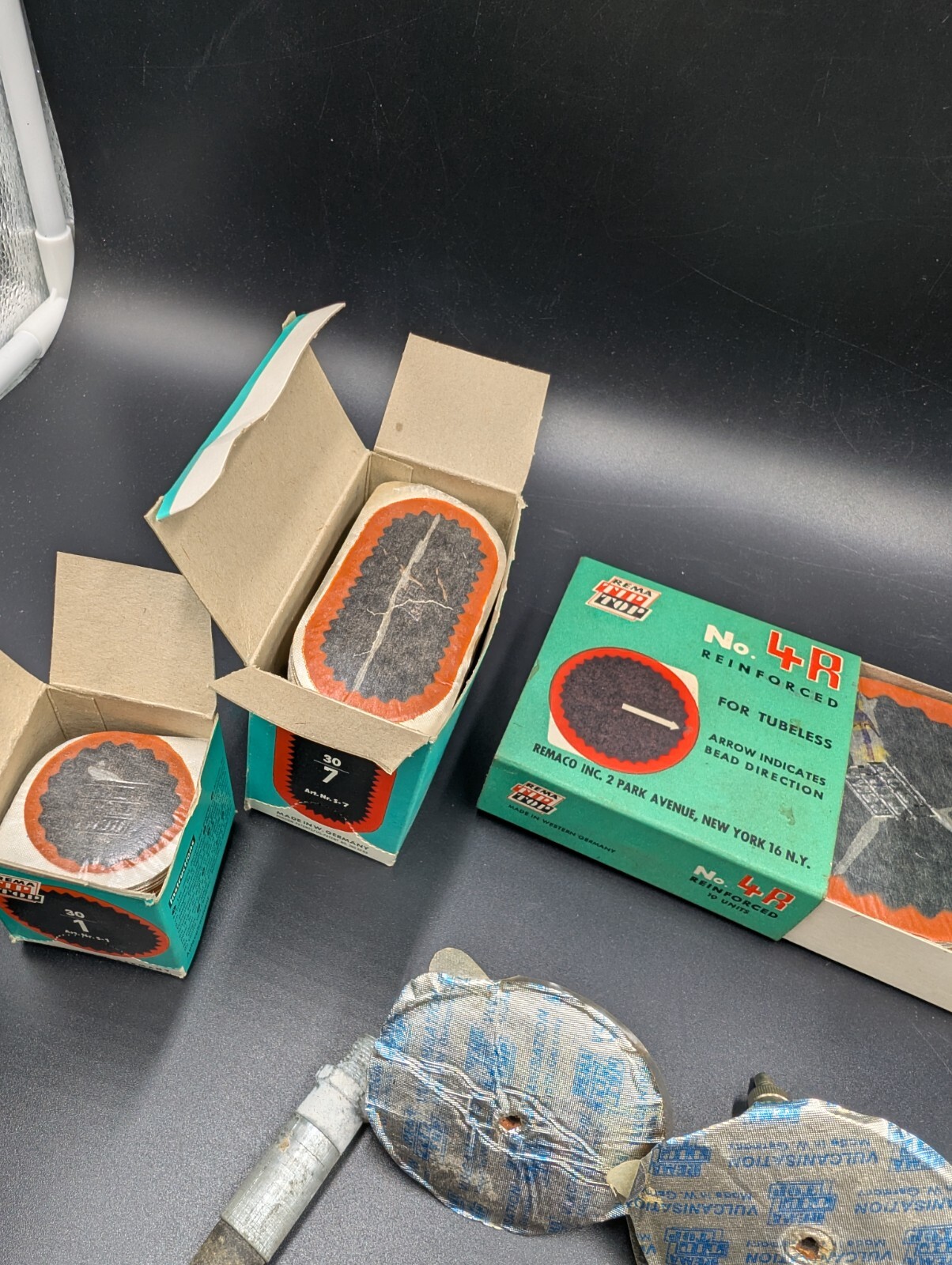 OEM Vintage Rema Tube Repair Kit Semi Truck Tires Made in Germany