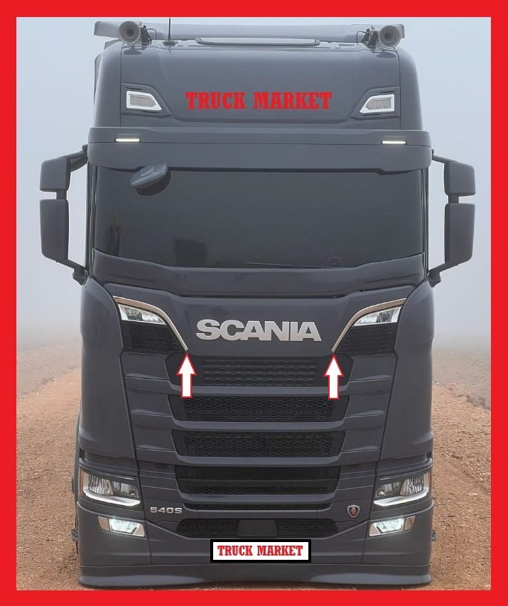 NG Series S/R SWORDS CHROME Stainless Steel 1 SET. For Scania