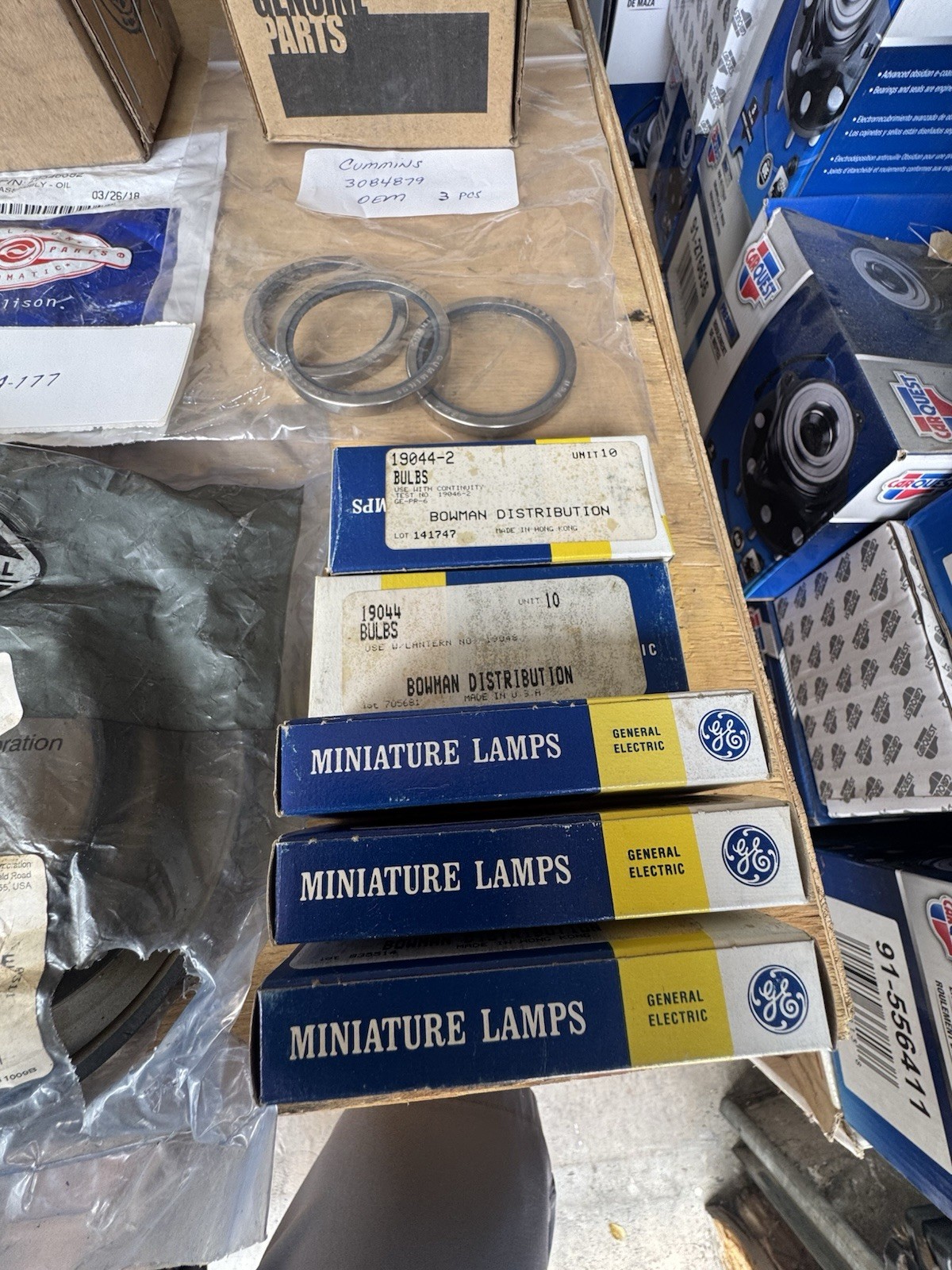 A-177 Huge Lot Of Truck Parts. Cummins, Allison, International Over $500 Value
