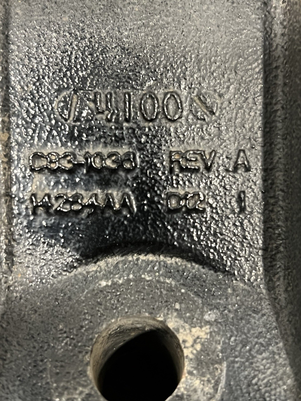 Kenworth Airglide 400/8 Bag – Axle Bump Stop PN: C83-1036 (#15067) Sold Separate