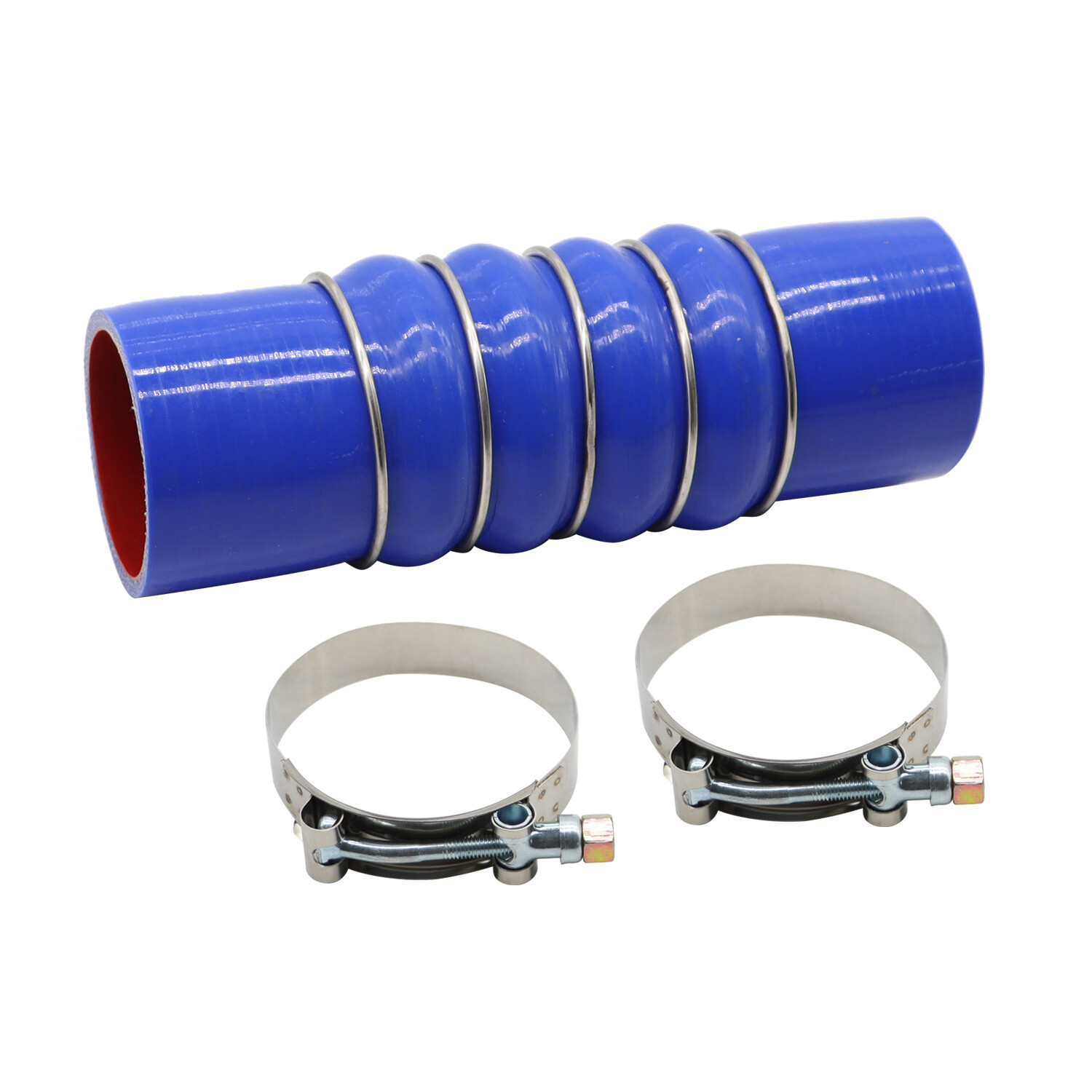 Silicone Coolant Hose 2.5″Blue Fit For Peterbilt Kenworth F50-6308 28359