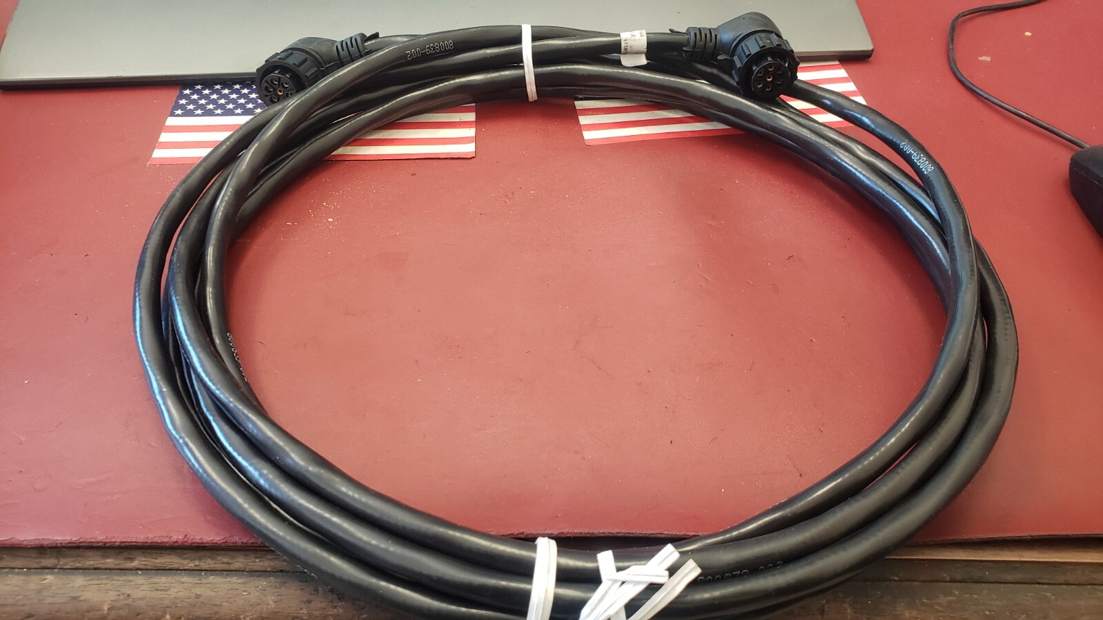 NEW Luminator 17744 CABLE ASSY, 504659014, 095-121-1430-9301 RT ANGLES ( G1-1)