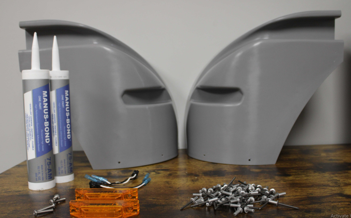 Supreme Truck Body Style Complete Corner Cap Kit for 2018 + Unit Models