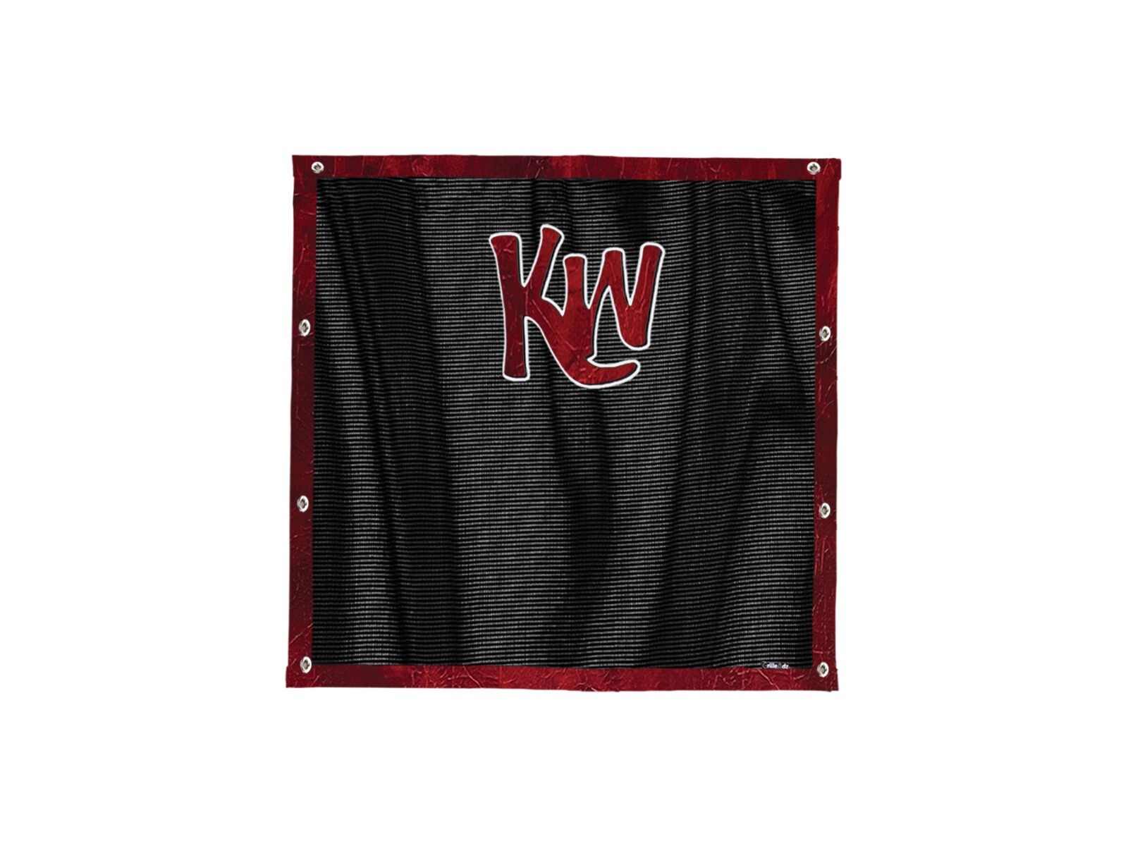 Premium Wine KW Mesh Bug Screen Fits Kenworth W900B by GrilleAdz
