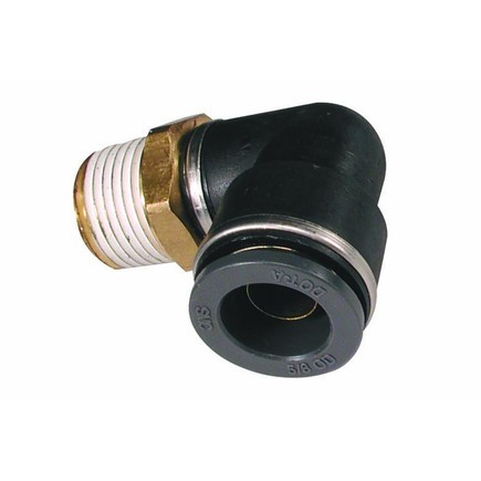 Phillips Industries 12-94086 Bulkhead Fittings 5 Pieces, Male Elbow (Swivel), 3/