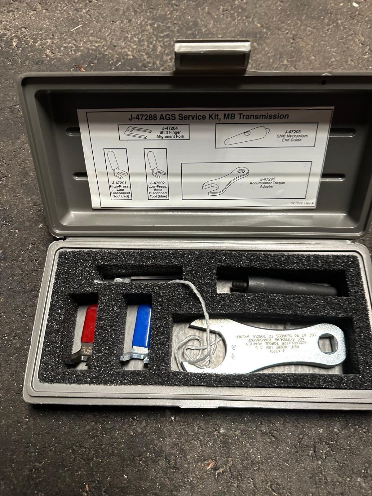 J-47288 AGS Service Kit, MB Transmission