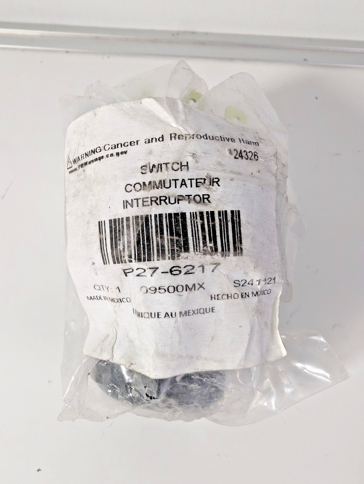 Paccar P27-6217 Ignition Switch OEM Peterbilt Kenworth Heavy Duty Truck New