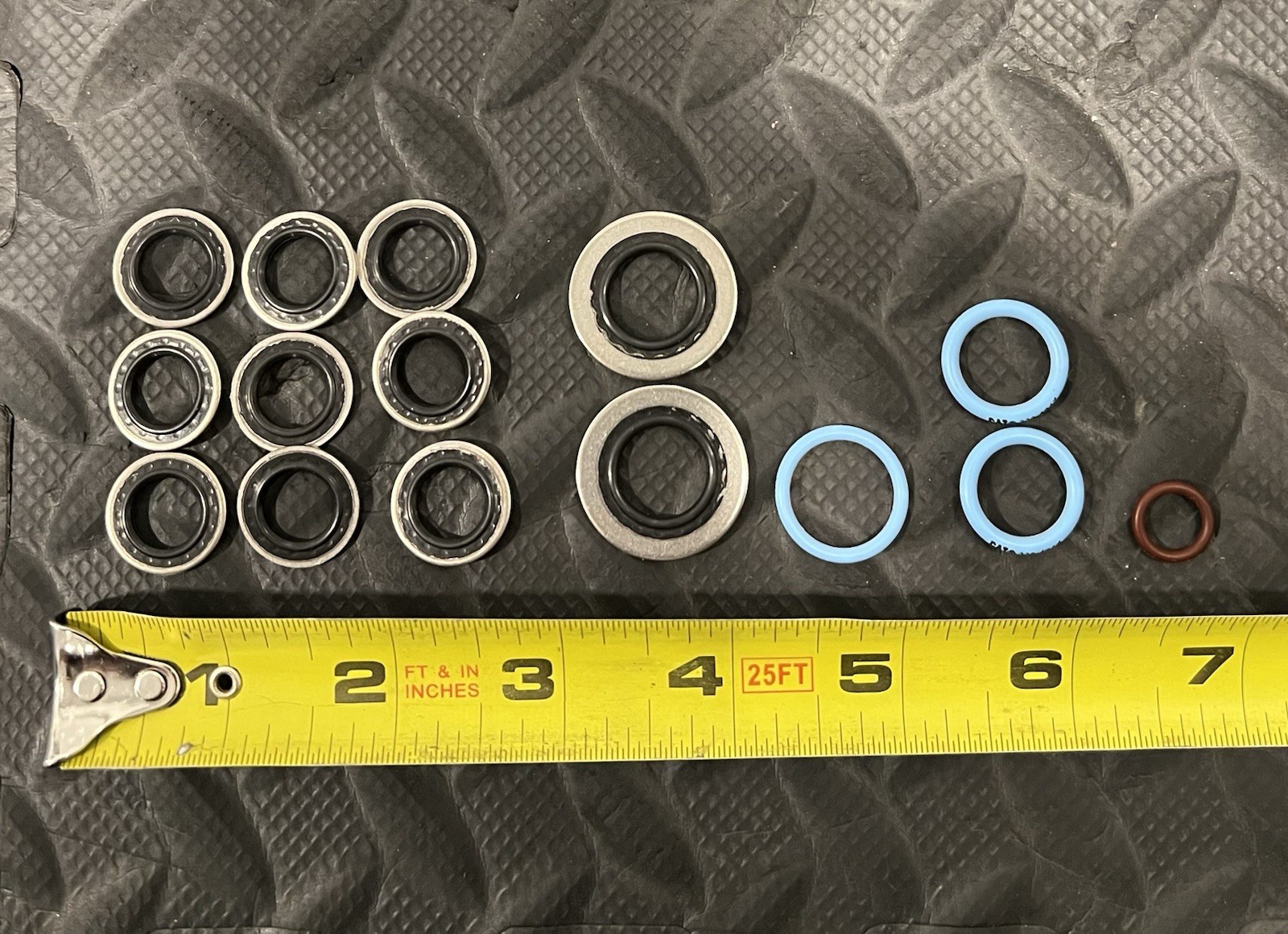 CAT O-Ring Set, W Sealable Washers PNs: 8L-2786 / 228-4947 / 3J-7354 *TAG# 15469