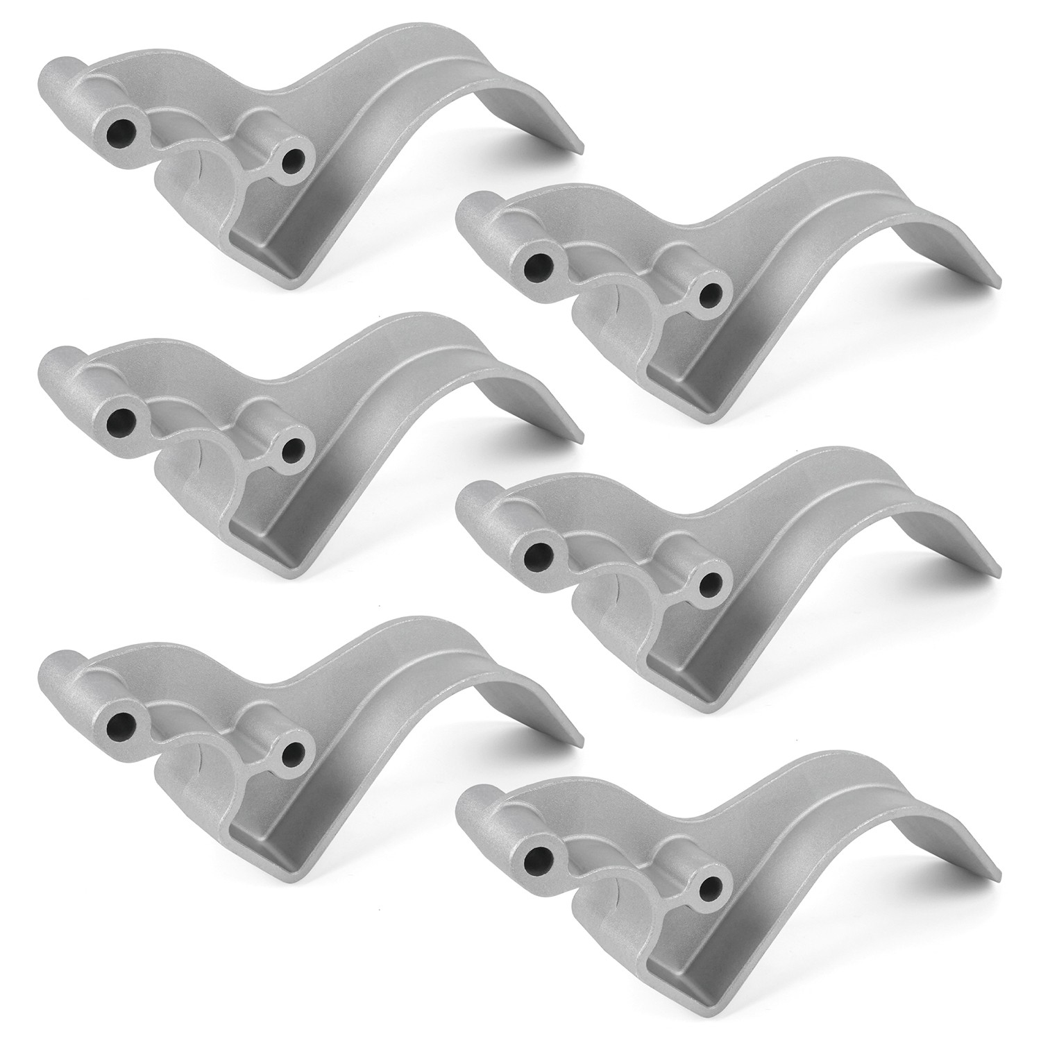 Cast Aluminum Tarp Stop Kit 1705454 with Clevis Pins – 6 Tarp Stops