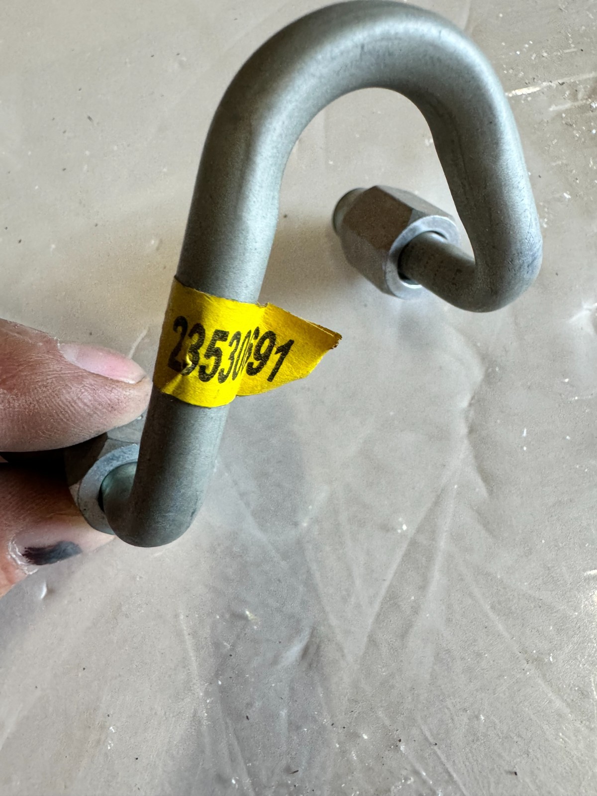 DETROIT DIESEL 23530691 Air Manifold Hose – Tube Vpod Jumper S60 14L DDEC V