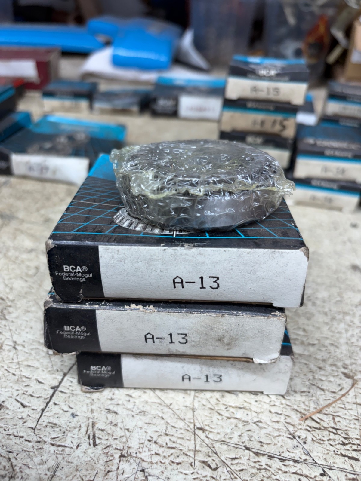 BCA A13 BEARING. LOT OF 3 THESE ARE NOT THE CURRENT MADE IN CHINA BEARINGS