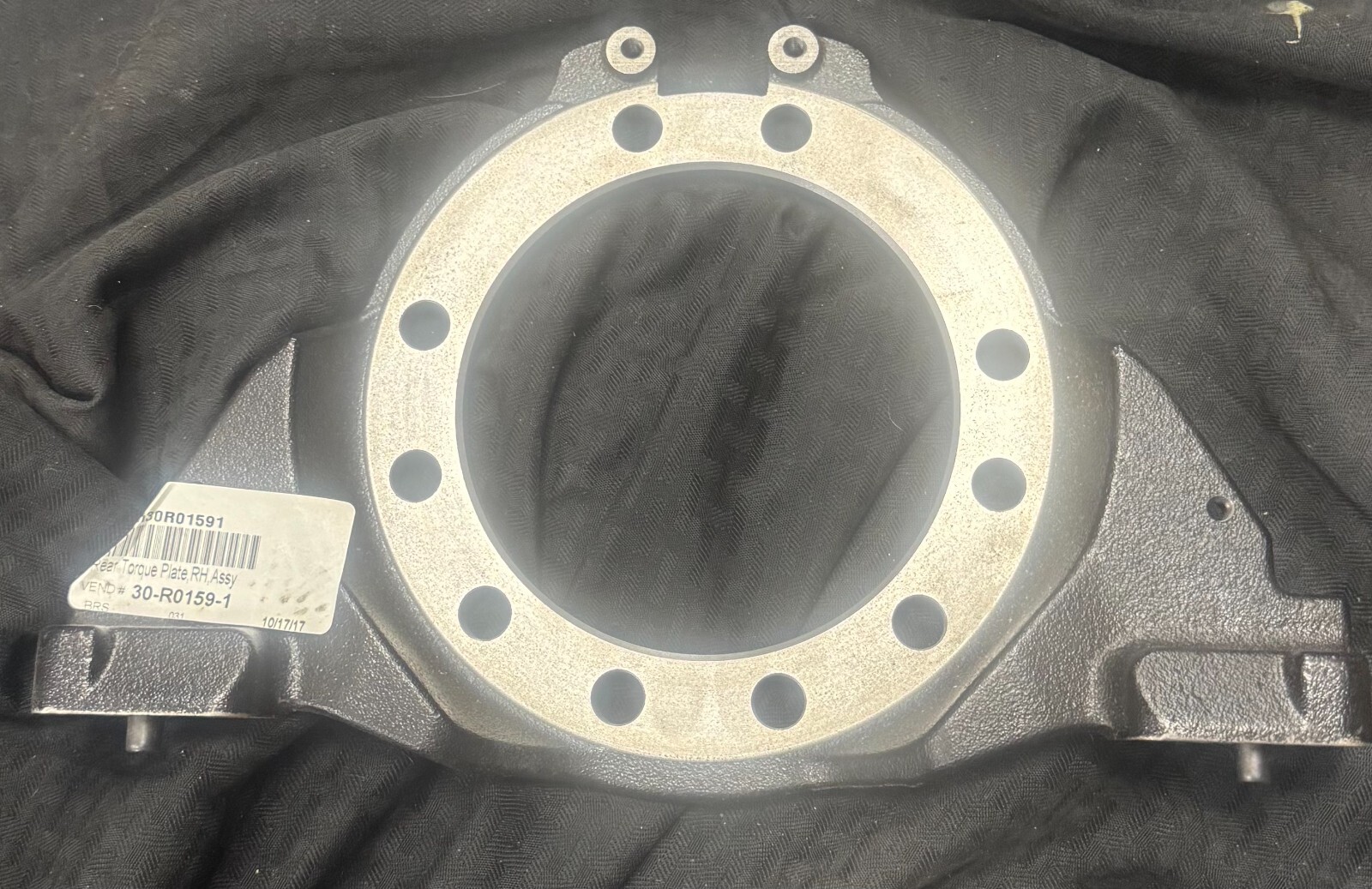 Freightliner WEM Cast Iron Hydraulic Disc Brake Anchor Plate – P/N WEM 30R01591