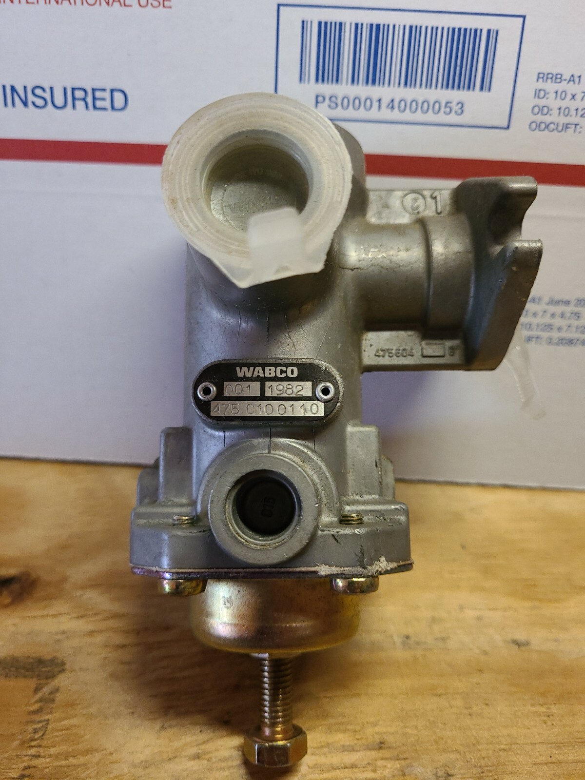 4750100110 ..Wabco Pressure Limiting Valve…NEW..NO FACTORY BOX..SEE PHOTOS