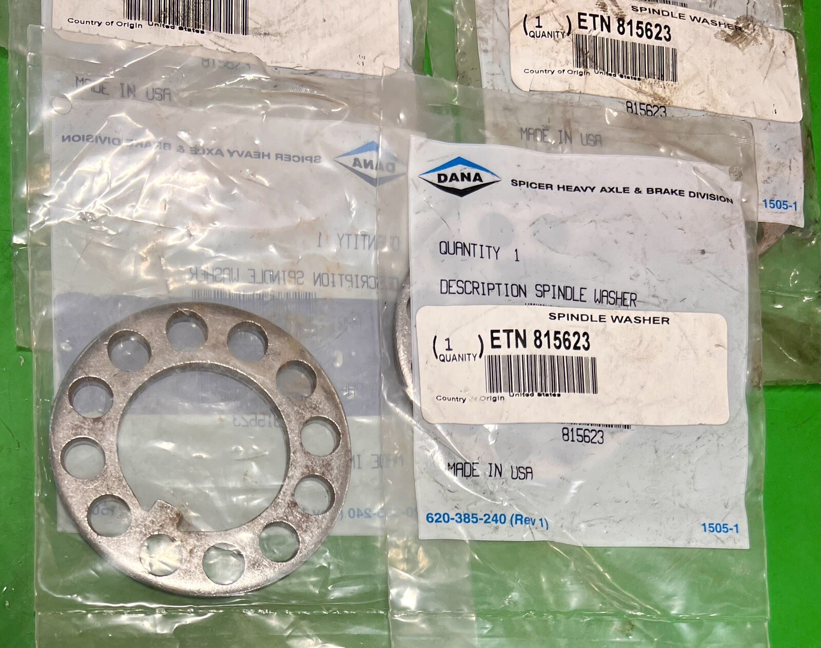 DANA SPICER 815623 SPINDLE WASHER ETN 815623💥LOT OF 6 💥FREE SHIPPING 💥