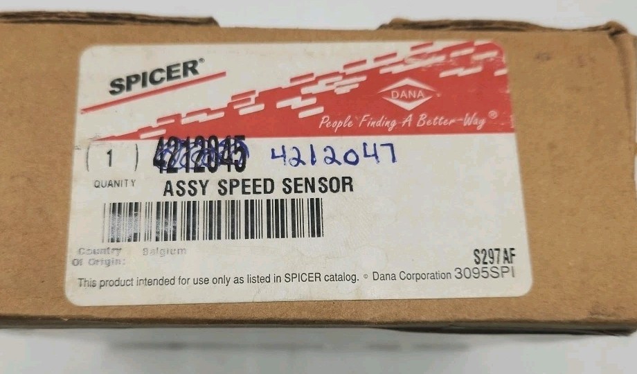 Dana Holding Corporation 4212047 – Dana Spicer Speed Sensor….. 195