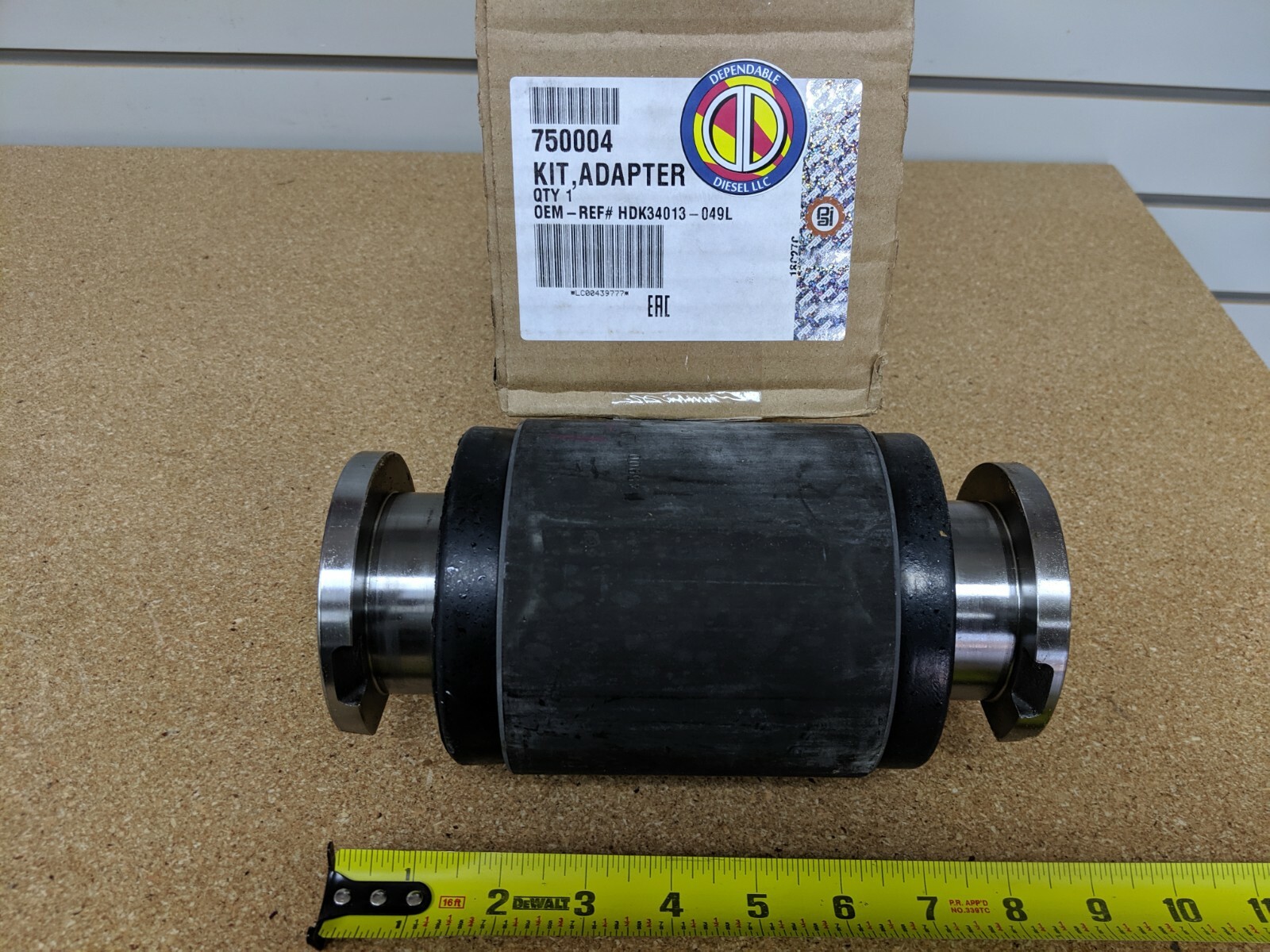 RT/RTE 343 R 440 RS 403 Rubber End Bushing Adapter Kit Hendrickson # 34013-049L