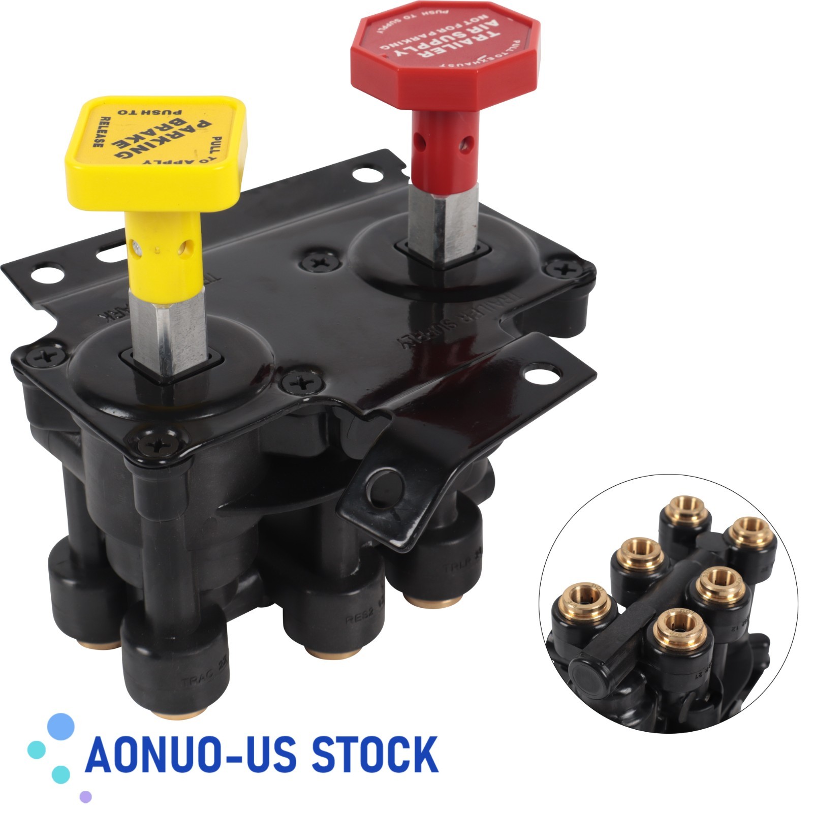 20560009 KN20619 Dash Air Brake Control Valve For Haldex Volvo Keene Truck MV3