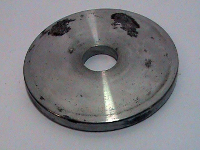Tappet Shim T:2.55 3″ x .25″ with .688″ center hole