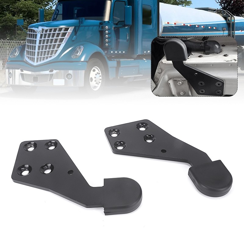 Pair LH+RH HLK2733L HLK2733R Hood Guide Poly For Select International Trucks