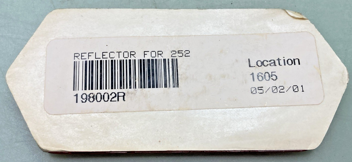 New Genuine Truck-Lite 98002 Red Reflective Light Cover