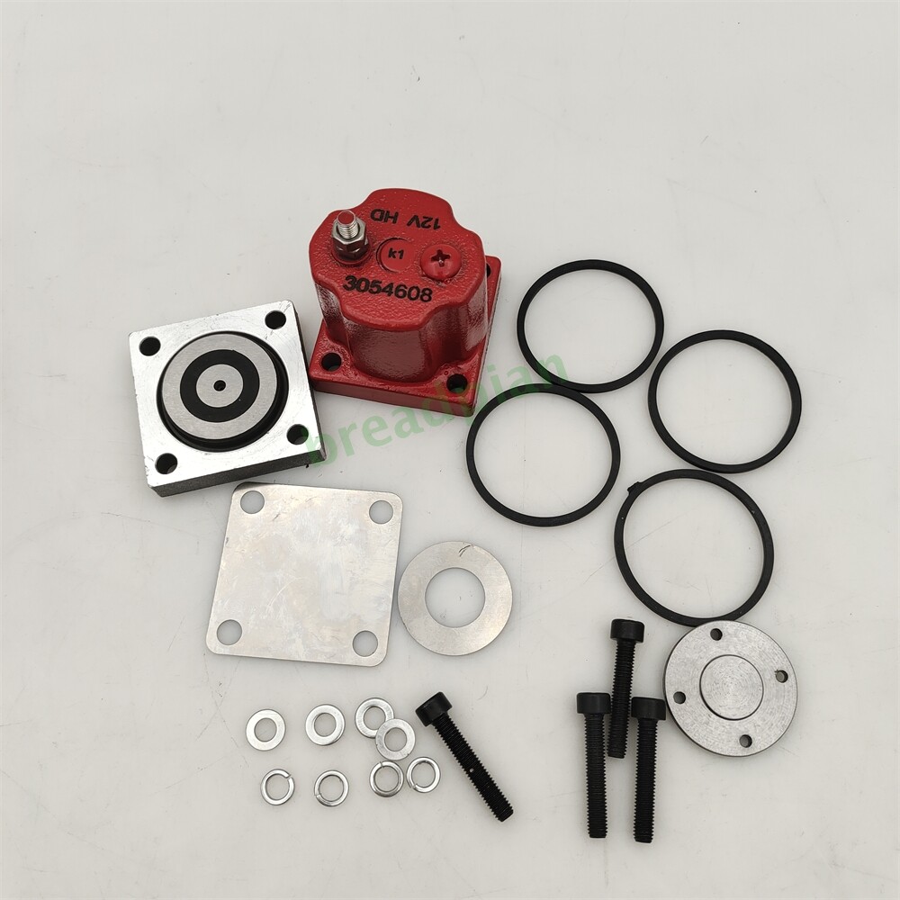 NEW Fuel Shutoff Valve Set for Cummins N14 PAI 180204 3054608 209940 Solenoid