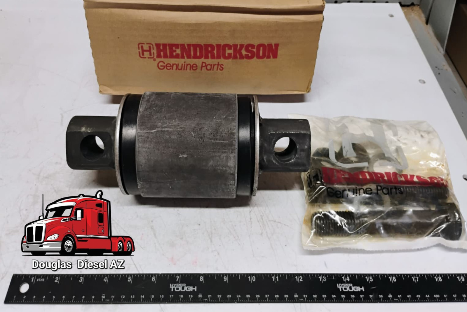 4x Genuine Hendrickson Bar Pin End Bushing Kit. PAI # 750331. Ref. # 34013-087L