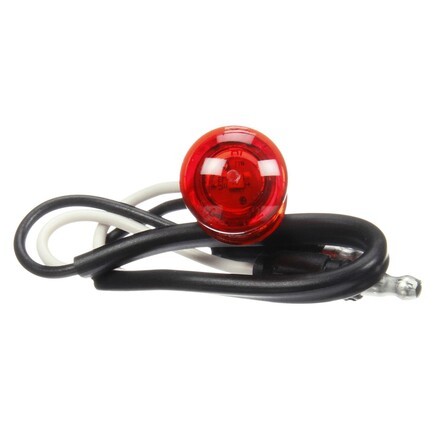 Truck-Lite 33250R 33 Series Marker Clearance Light Led, Hardwired Lamp Connectio