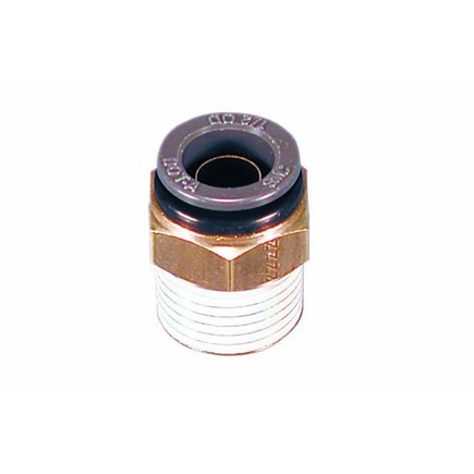 Phillips Industries 12-93106 Bulkhead Fittings 5 Pieces, Male Connector 3/8 In.