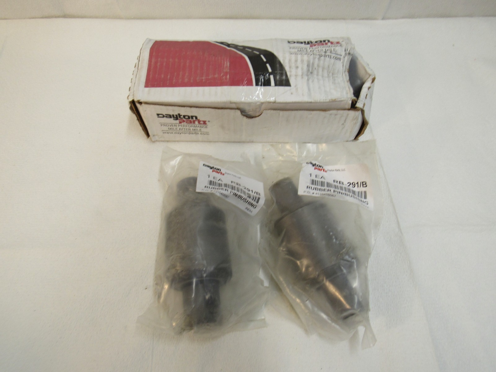Dayton Parts RB-291 Leaf Spring Rubber Pin/Bushing Pack of 2
