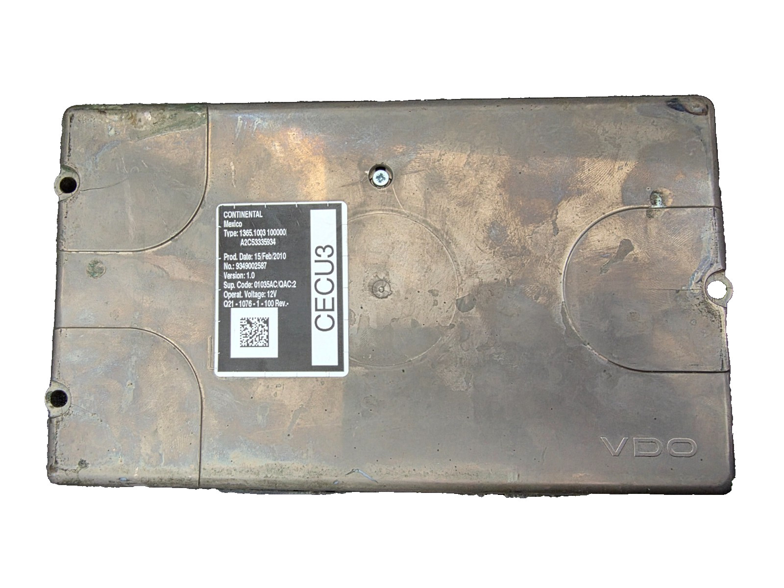 CONTINENTAL CAB CONTROL MODULE ,A2C53335934, CECU3, Q21-1076-1-100, 15 T680