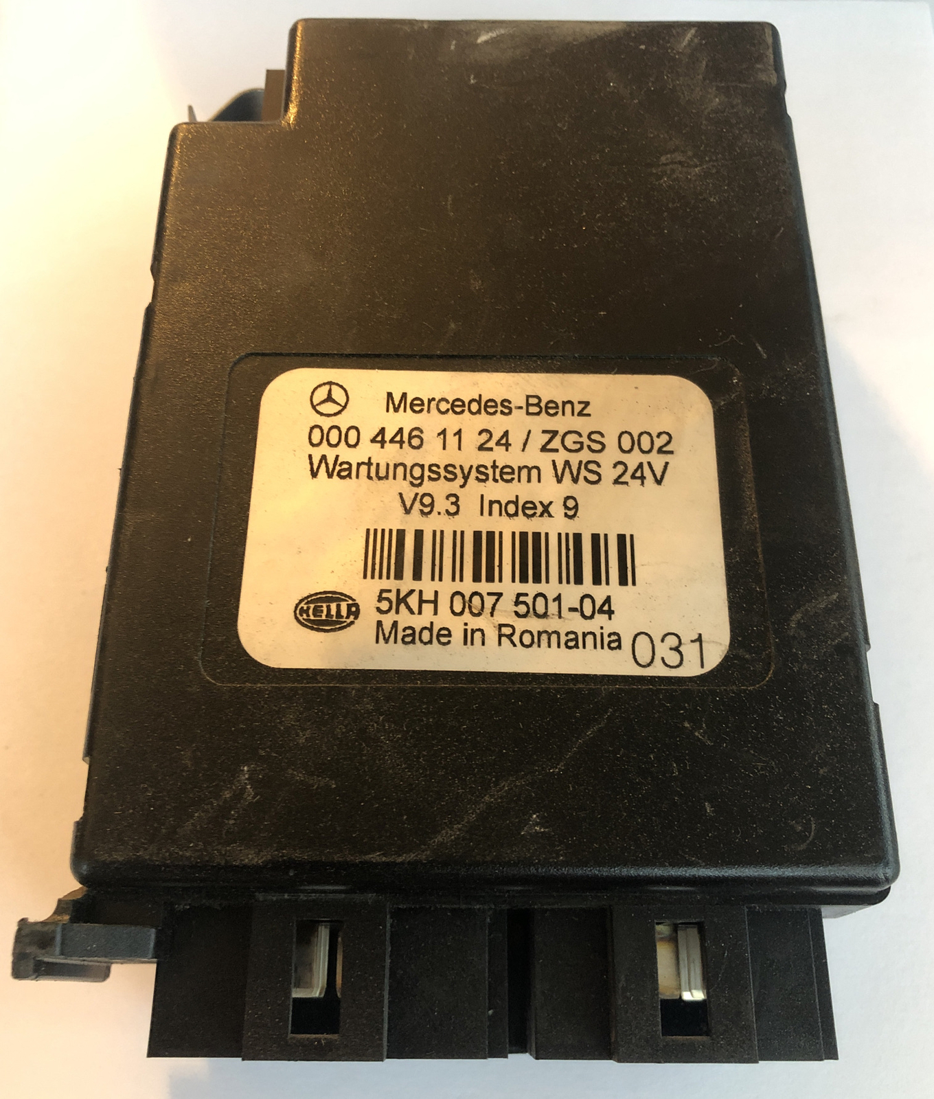 Mercedes Benz Electronic Control Module 0004461124 / ZGS 002 Uk Seller