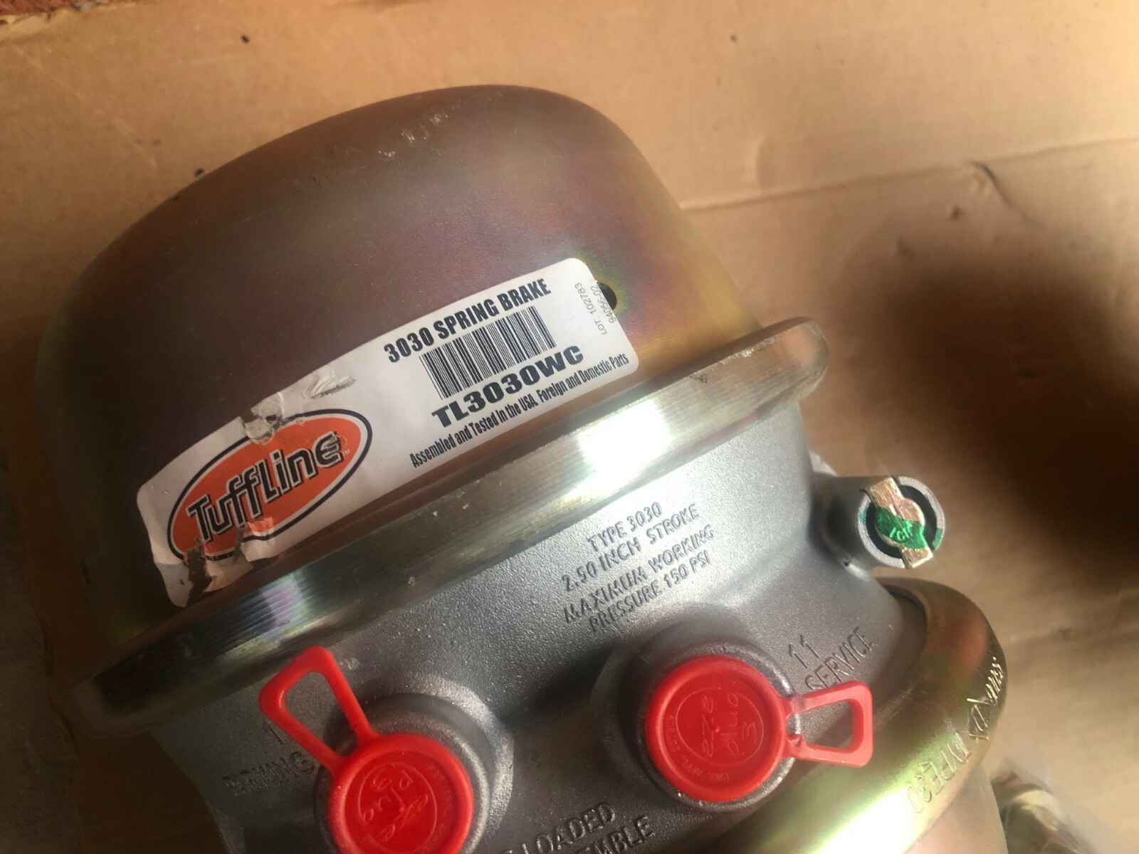Genuine TuffLine TL3030WC 3030 Spring Brake FREIGHTLINER Combination HDX-GC3030