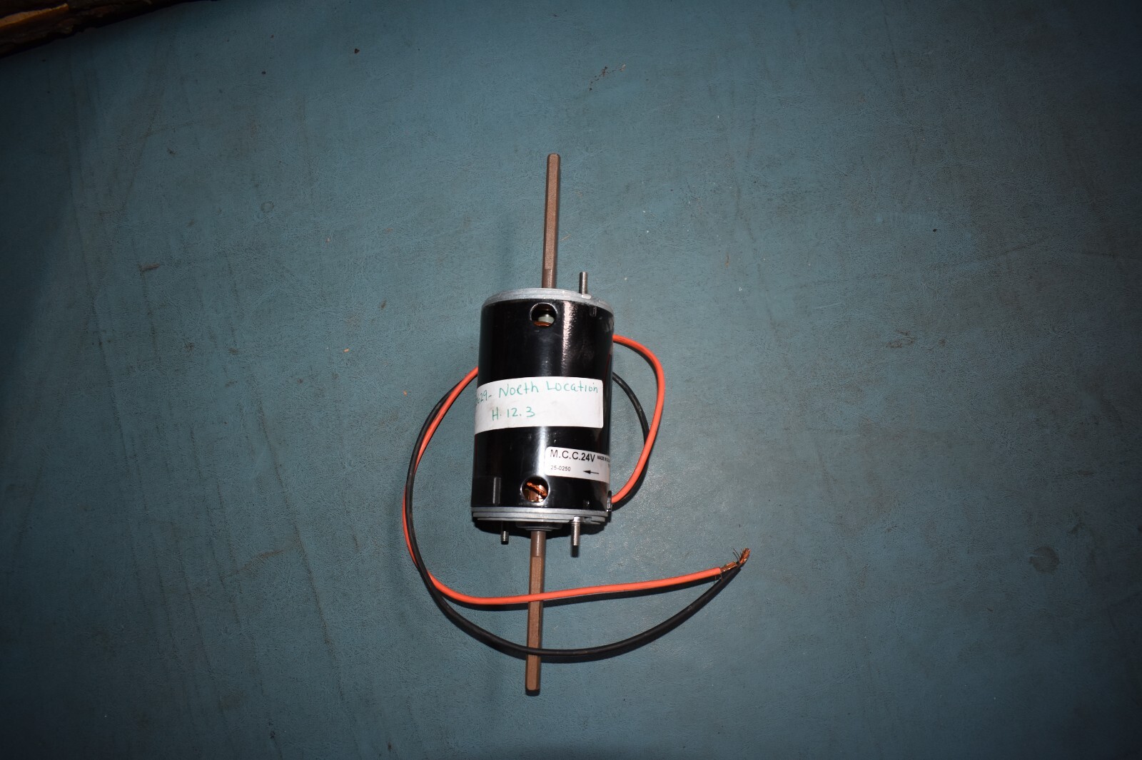 Mobile Climate Control M.C.C. 25-0250 New Flyer Bus NOS 24V Blower Motor