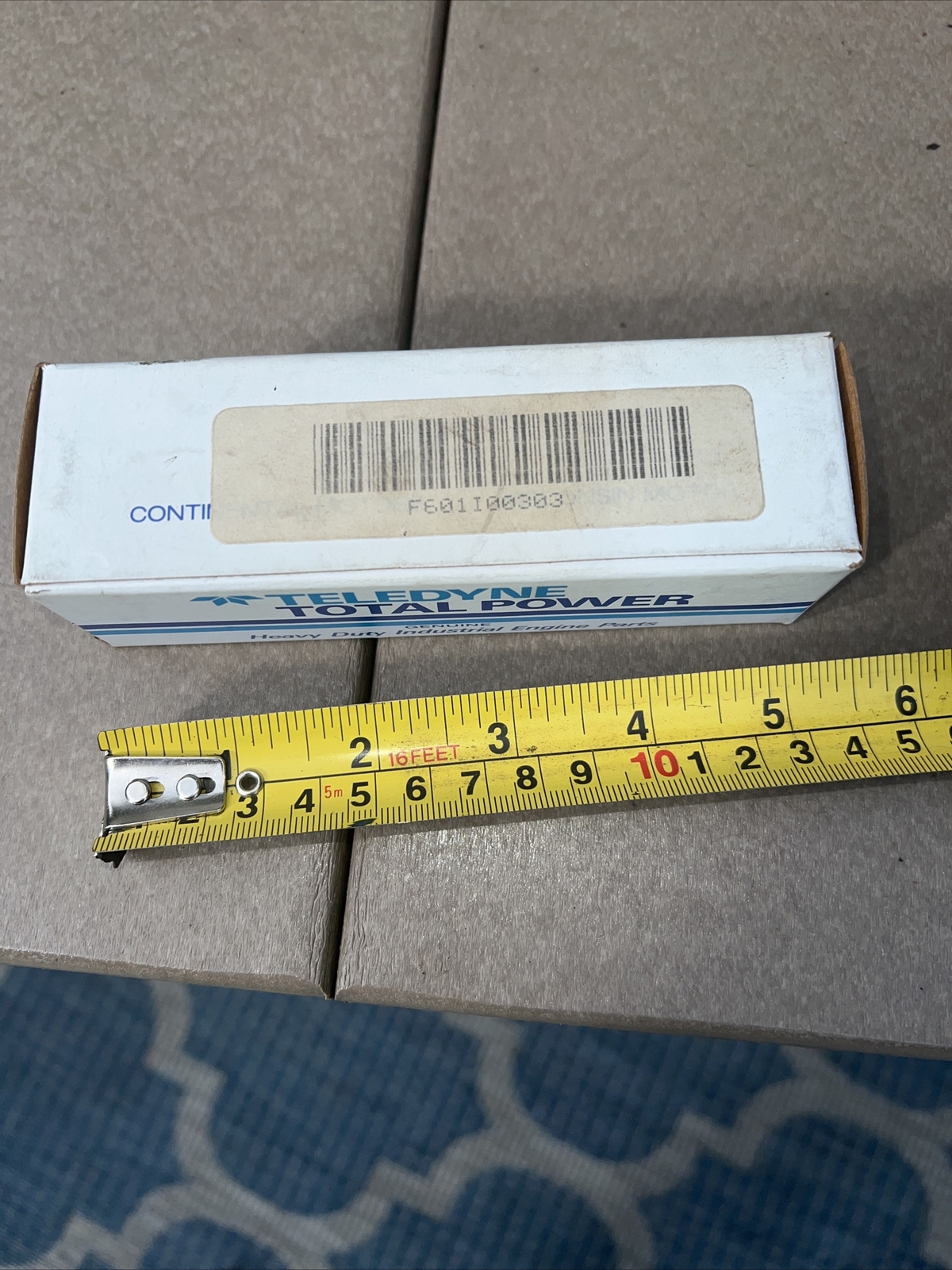 Teledyne Continental Exhaust Valve F601100303 F Series F226,F245,F135-F163 NOS
