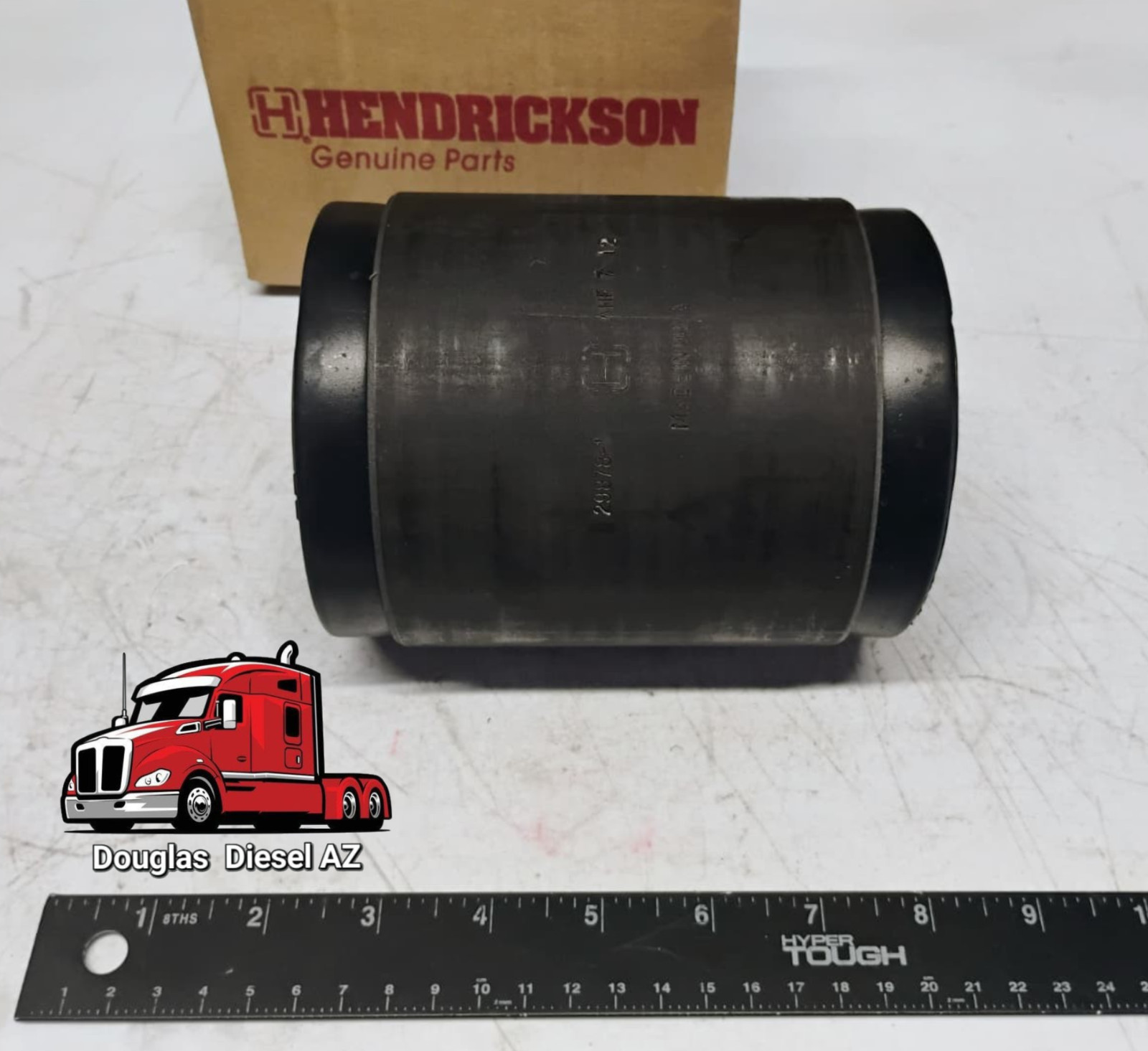 Genuine Hendrickson Rubber End Bushing. PAI # 750013. Ref. # 29878-1 29878-001L