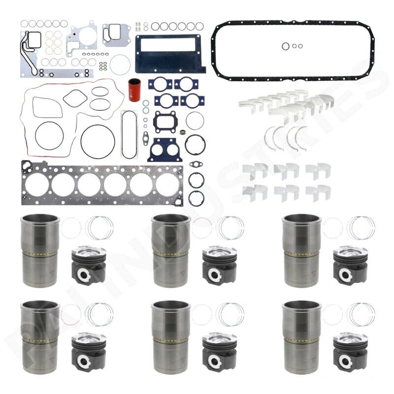Inframe Kit for Cummins ISX 150mm Non APR liners and Machined Rod Bearings EGR