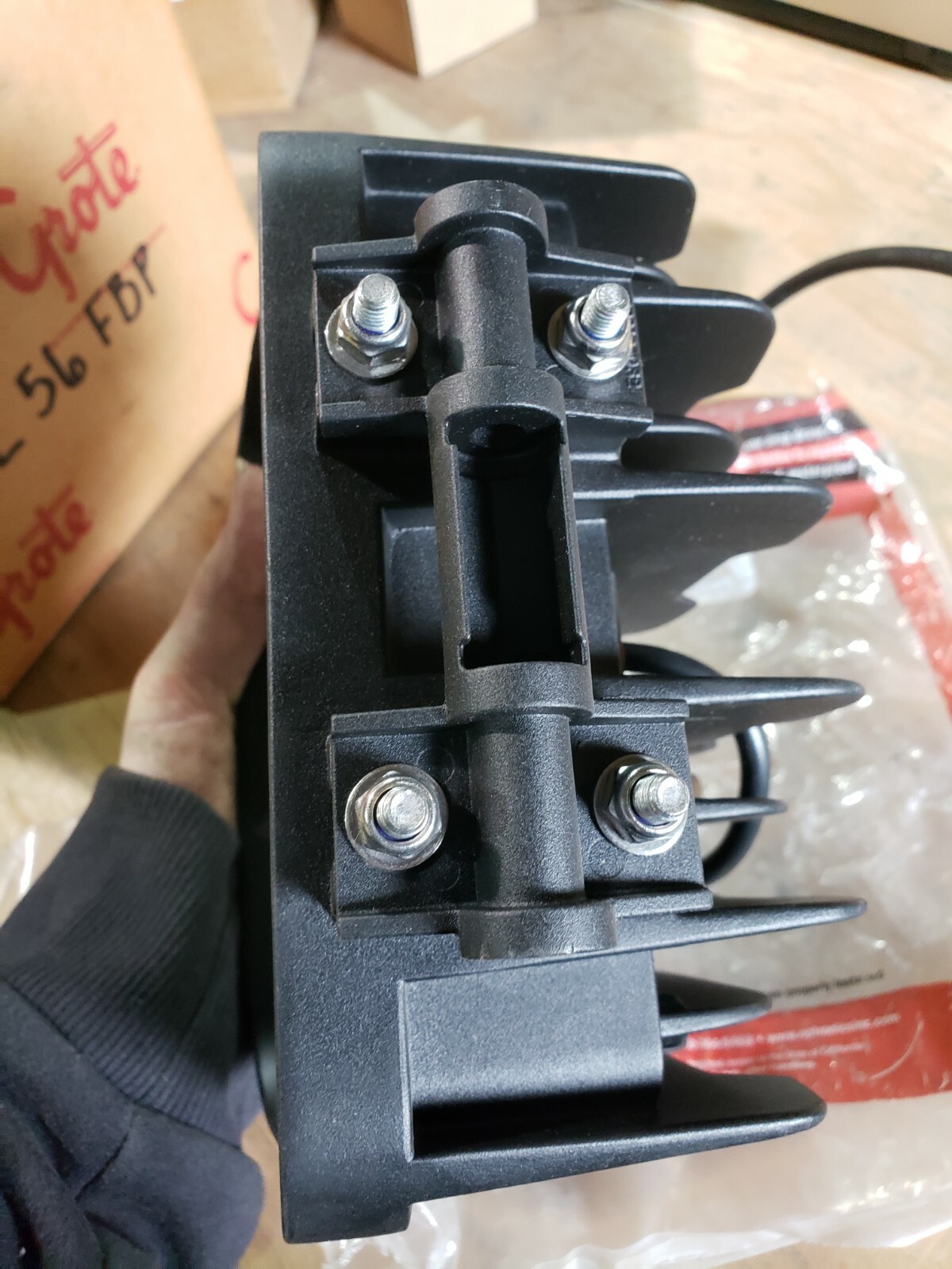 Optronics TLL56FBP Rectangular LED Work Light Flood Beam 12-24V