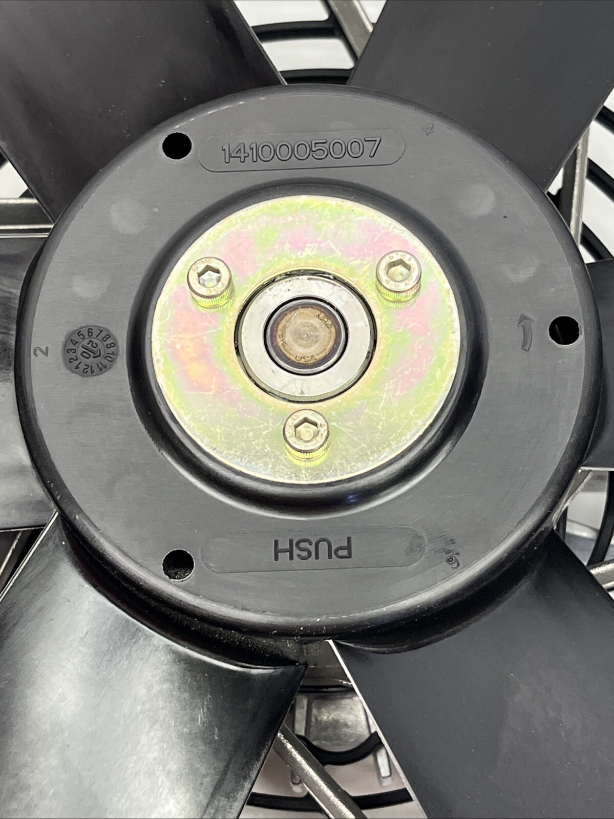 EMP 11 inch Fan 24V SMART FLOW FIC11-24V-PUSH-G-B J1939 CAN Control | USA Seller